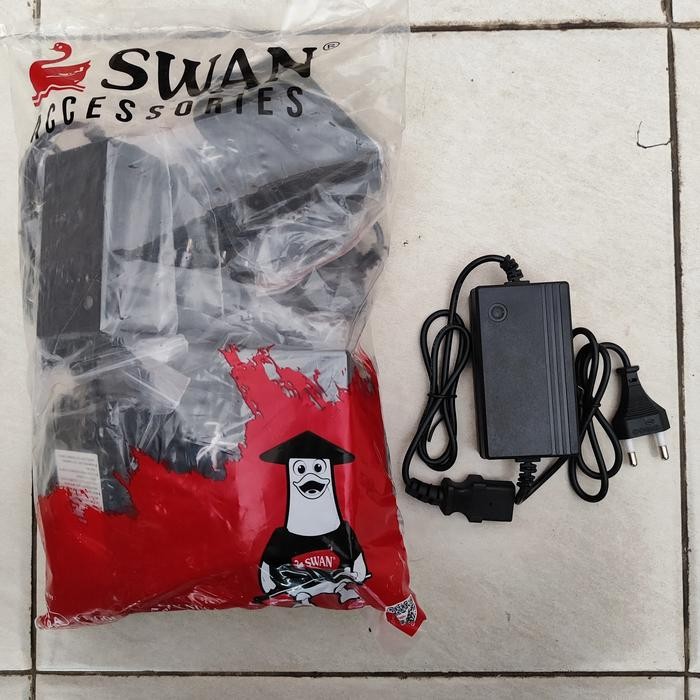 Cas Charger Alat Semprot Obat Hama Elektrik Battery Sprayer Swan
