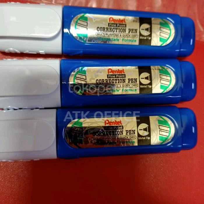 

tipex pentel 12 ml gepeng / correction original kode 1466