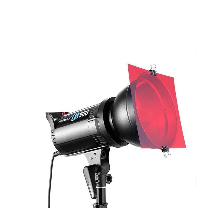 

30x30cm pack of 11 transparent color correction lighting gel filters kode 578