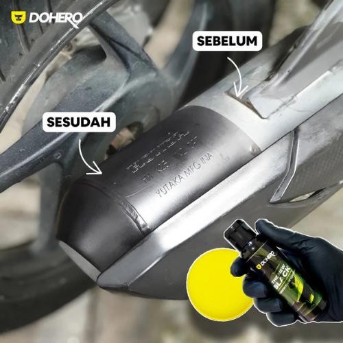 Dohero Paket , Dohero Nobaret - Compound Penghilang Baret Body Motor Mobil Bonus Penghitam Body