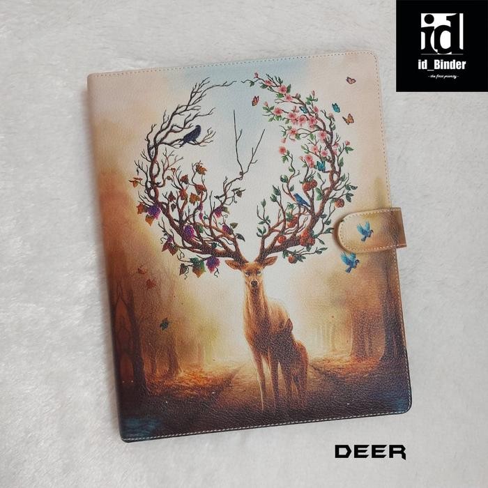 

BINDER PRINTING MOTIP DEER A5/RING 20, B5/RING 26 KODE 895