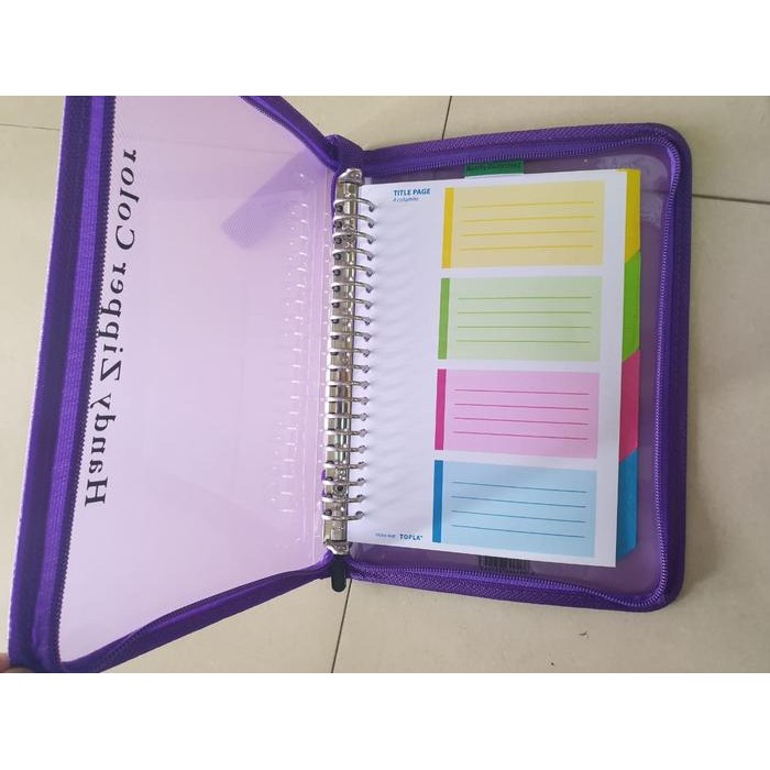 

MAP BINDER RESLETING TRANSPARAN TOPLA - A5 KODE 405