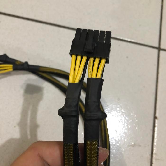 KABEL PCIE VGA 6 PIN 8 PIN SEASONIC KABEL MODULAR SEASONIC CORSAIR