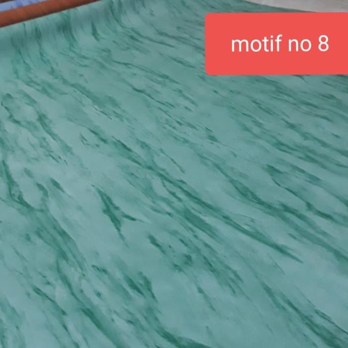 Ready JT Karpet lantai vinyl glossy korea lebar 2 METER tebal 0.35 kilap harga per 1 Meter