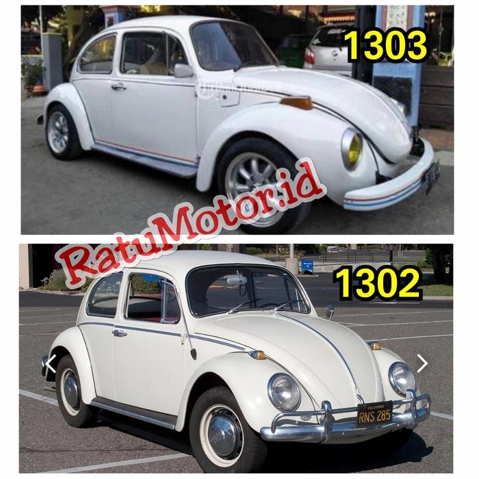 Banyak Dicari Karpet Karet Tipe St Volkswagen Vw 1302 Kodok Thn 1972 + Logo (Hitam)