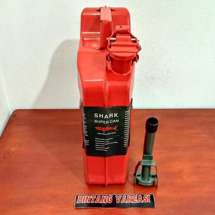 JERIGEN SHARK JERIGEN BENSIN SOLAR MOBIL OFFROAD JERIGEN BESI