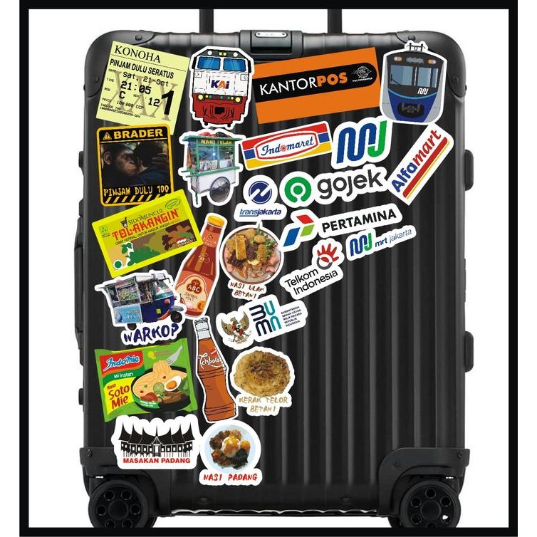 

JAKARTA STICKER PACK / STICKER KOPER PACK / INDONESIAN STICKER