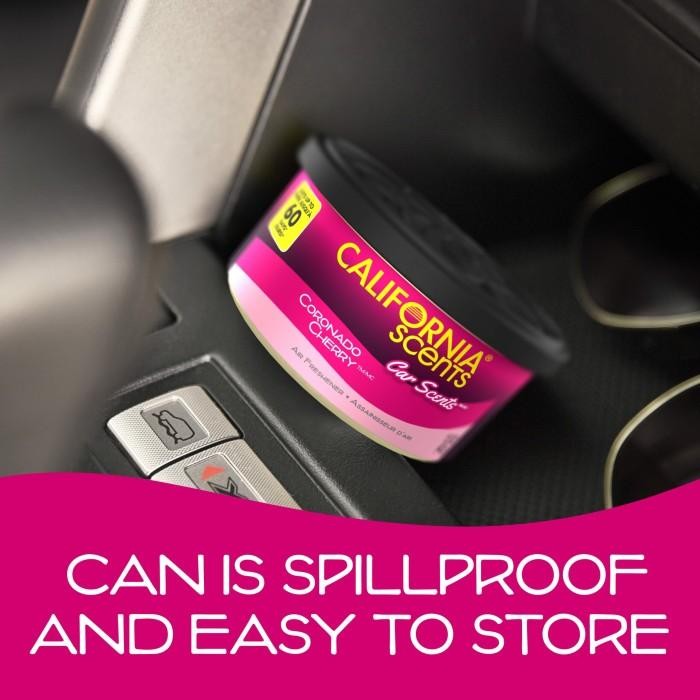 Terbaru California Scents Spillproof Kaleng Pengharum Parfum Mobil Ruangan Asli Amerika Parfum