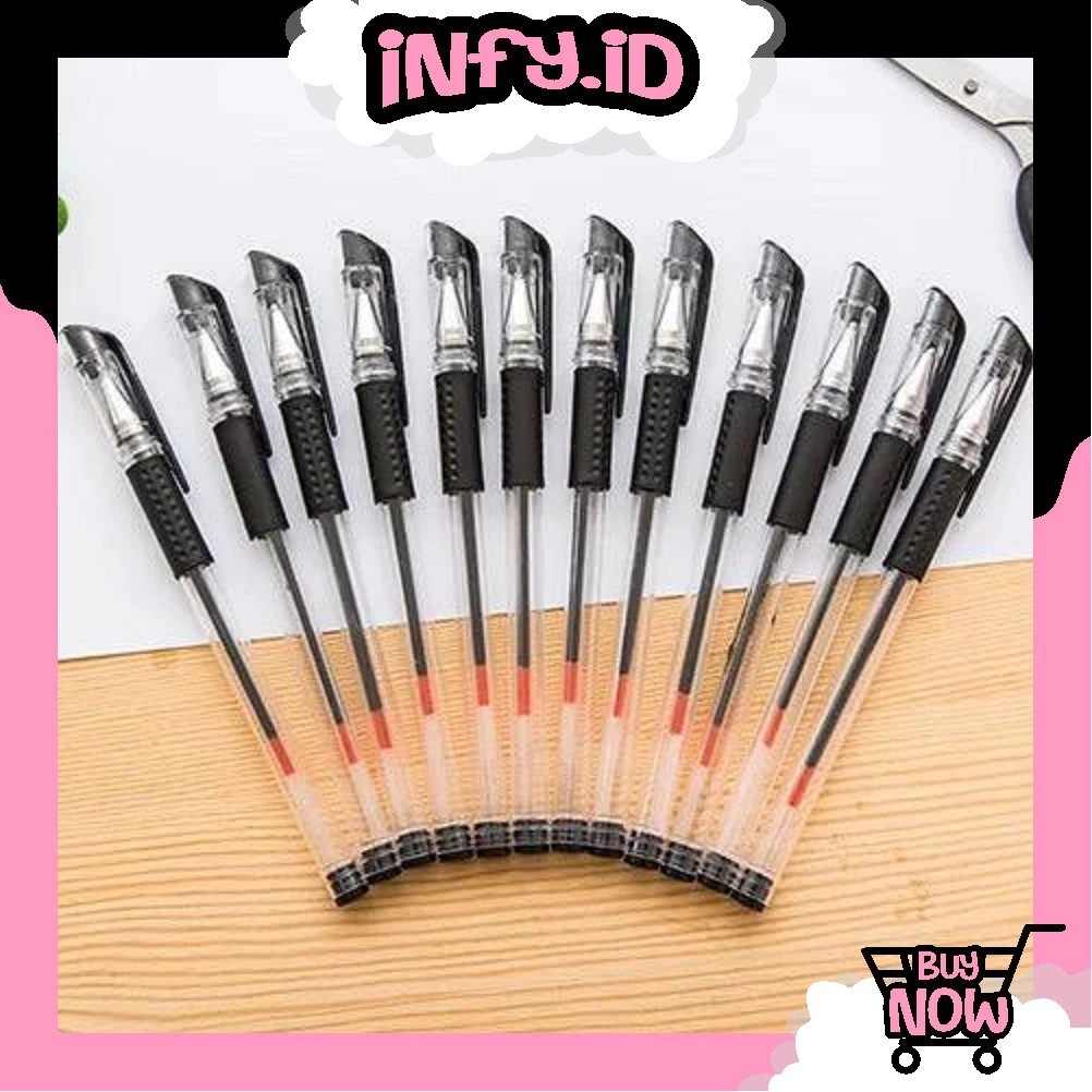 

Pena Gel 0.5 mm / Alat Menulis / Pulpen / Perlengkapan Sekolah / Stationery R047 R170