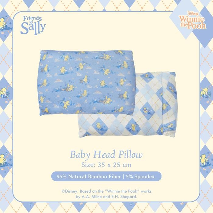 Baby Head Pillow Disney Classic Pooh Collection - Friends Of Sally