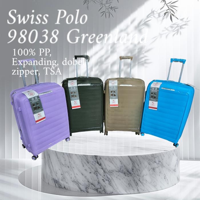 Koper Bagasi swiss polo size 28 inch by president