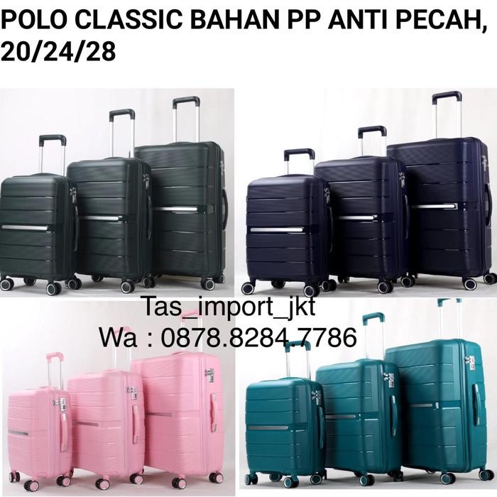 Koper Fiber Polo Classic (10099) ULTRA LHT ANTI PECAH - 20"