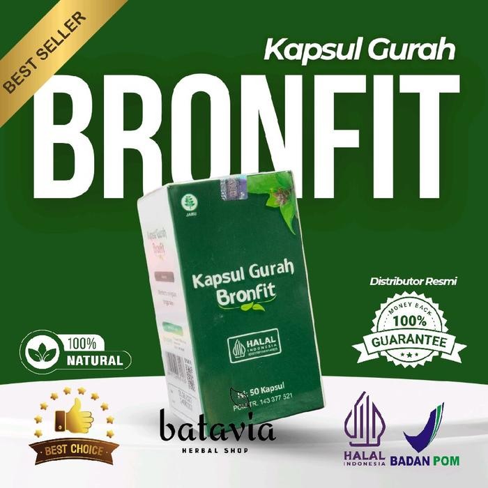 Gurah Bronfit Naturafit Kapsul Naturafit Kapsul Gurah