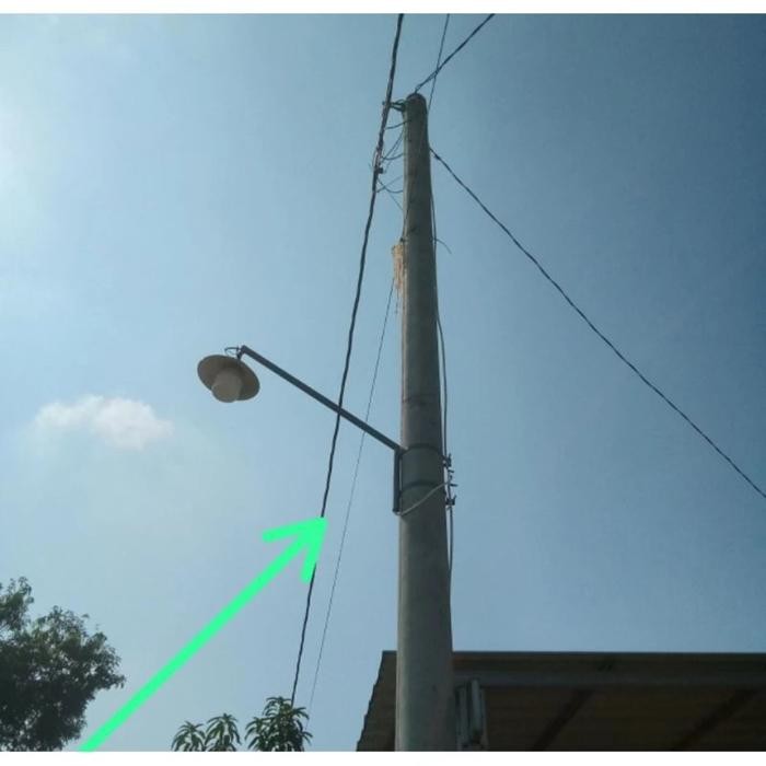 TIANG LAMPU JALAN / TIANG BESI GANTUNG LAMPU JALAN / TIANG LAMPU ORNAMEN