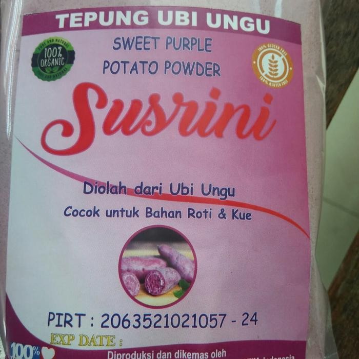 

tepung Ubi Ungu sweet purple potato powder