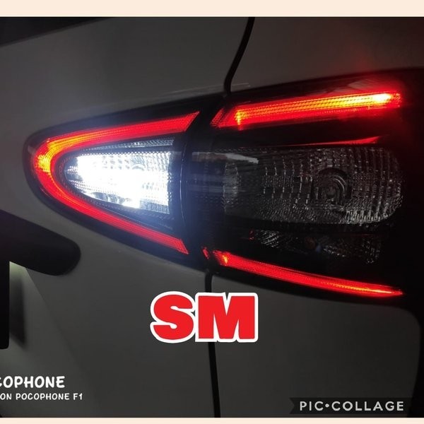 Sepasang Lampu Mundur Led Mundur Super Bright Toyota Sienta Kode 031