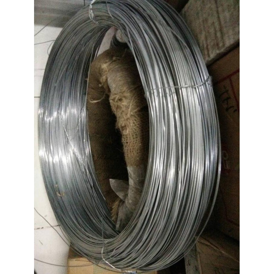 PREMIUM KAWAT SENG BWG 20 / KAWAT LICIN GALVANIS PUTIH (100 GRAM)