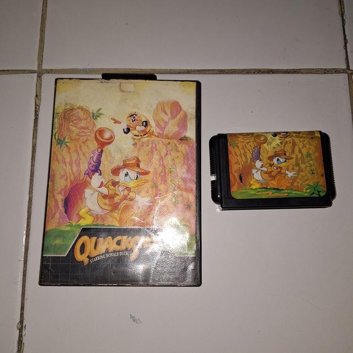 Kaset SEGA Mega Drive Donald Quackshot