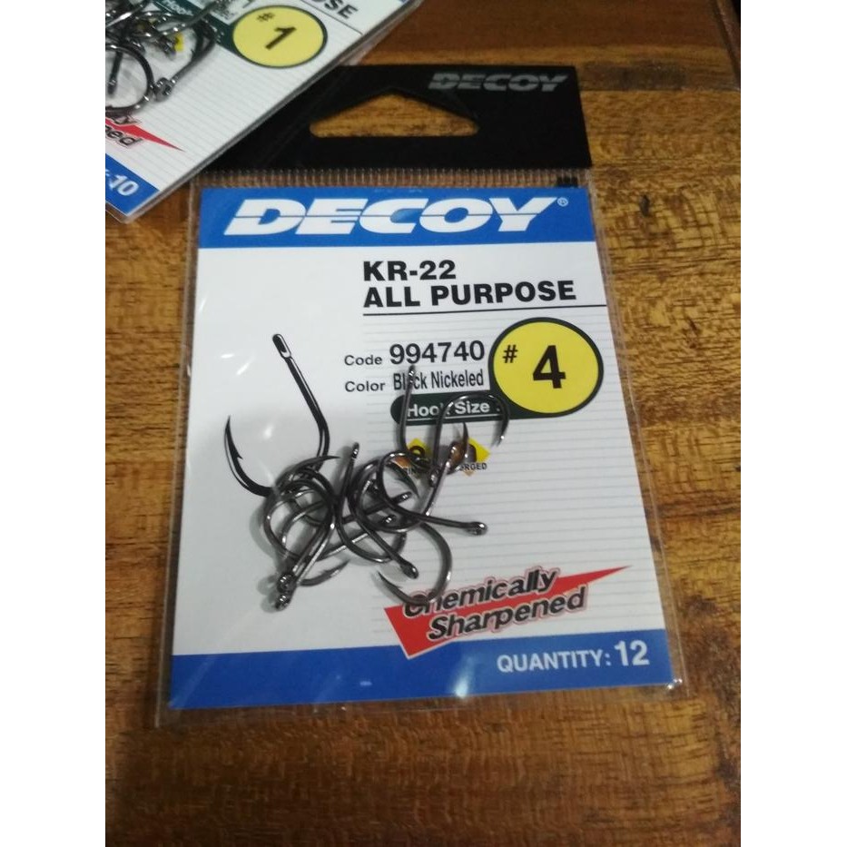 Hook Mata Kail Pancing Decoy Kr-22