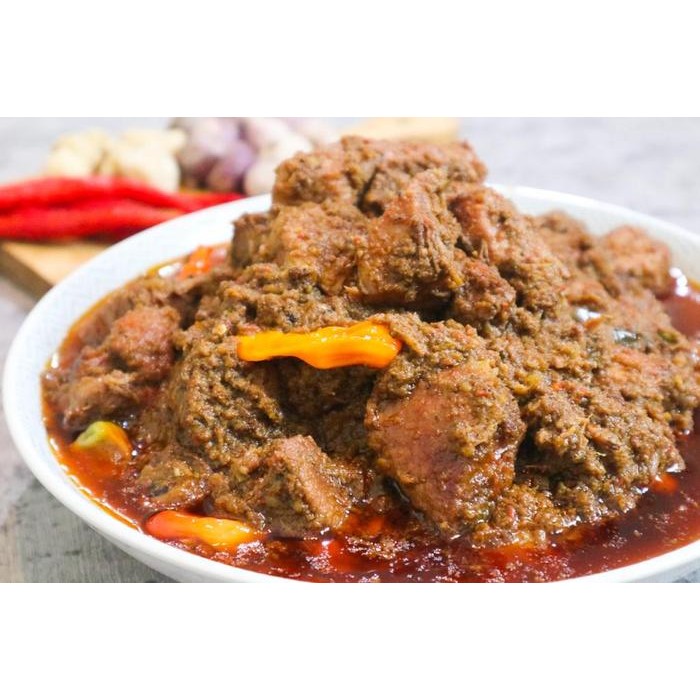 

Rendang babi Frozen siap santap mudah murah enak!