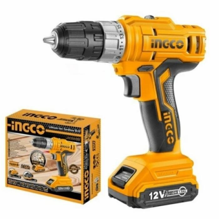 Ingco Mesin Bor Cordless 12V Cdli1221
