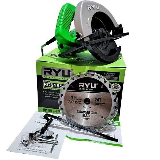 Mesin Circular Saw Ryu Rcs 185-1 New 750Watt