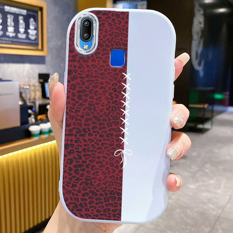 Casing Hp Untuk VIVO Y91 Y91i Y93 Y95 Case Casing HP Softcase macan tutul Kesing lunak penutup pelin