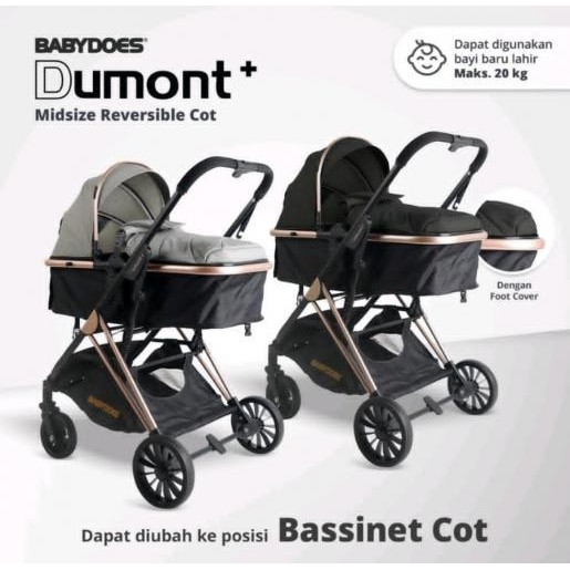 Stroller Baby Does Babydoes Dumont+ Kereta Dorong Bayi Kursi Roda