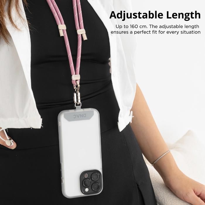 

[Deli Atk] Dnac Crossbody Lanyard Shoulder Strap Tali Gantungan Hp Handphone