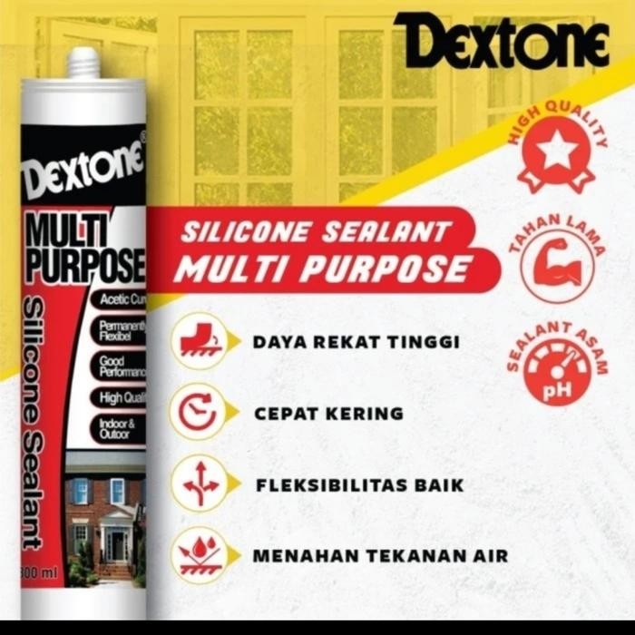 LEM SEALANT DEXTONE CLEAR / LEM KACA BENING / LEM DEXTON