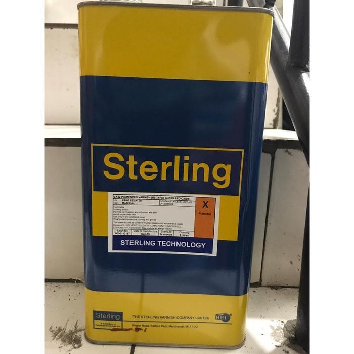 VARNISH SIRLAK SIRLAX STERLING RED VA 42 RED OXIDE