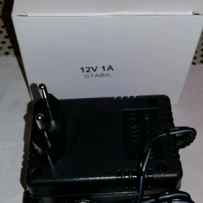 ADAPTOR DC 12V 1A INPUT MEREK NEUTRON INPUT AC 220VOL