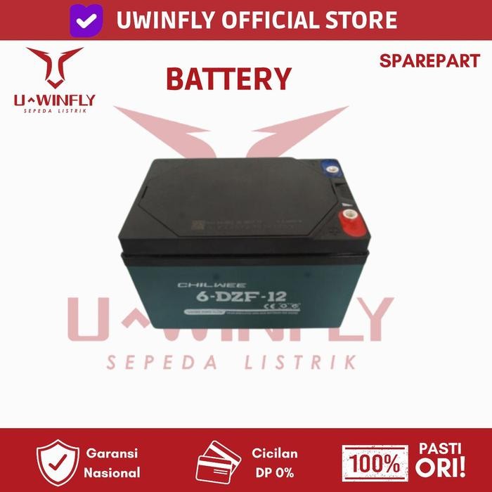 Aki Baterai Sepeda Motor Listrik Tianeng 12V 24V 36V 48V 60V 72V 32 Ah