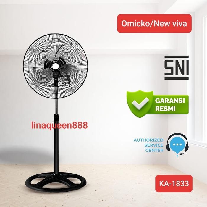 KIPAS ANGIN BERDIRI OMICKO 18 INCH