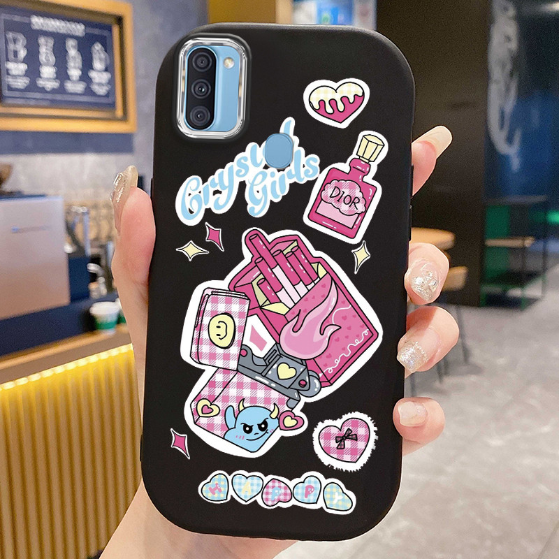 Casing Hp Untuk Samsung Galaxy A11 M11 Case Softcase pelindung Cesing silikon Kesing lunak Rokok yan