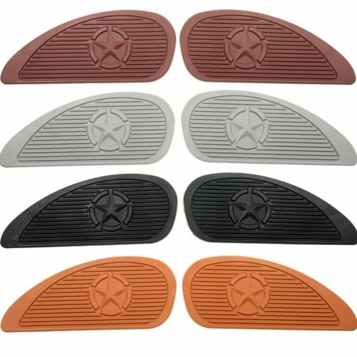 Tank Pad Universal Emblem Tangki Rubber Karet Tangki Motor Custom