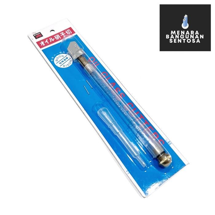 

Pisau Potong Kaca Bison Minyak Tc-30 - Alat Pemotong Kaca Glass Cutter Oil