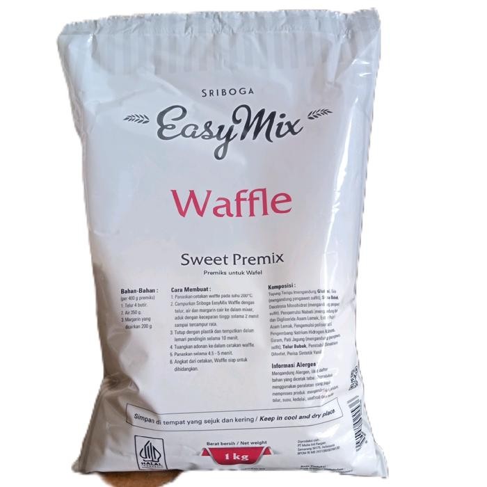 

Caraka.store1 Sriboga Easy Mix Waffle 1 kg