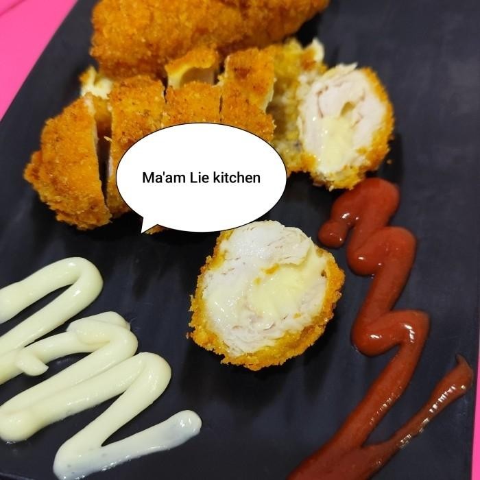 

Ayam gulung keju Mozarella