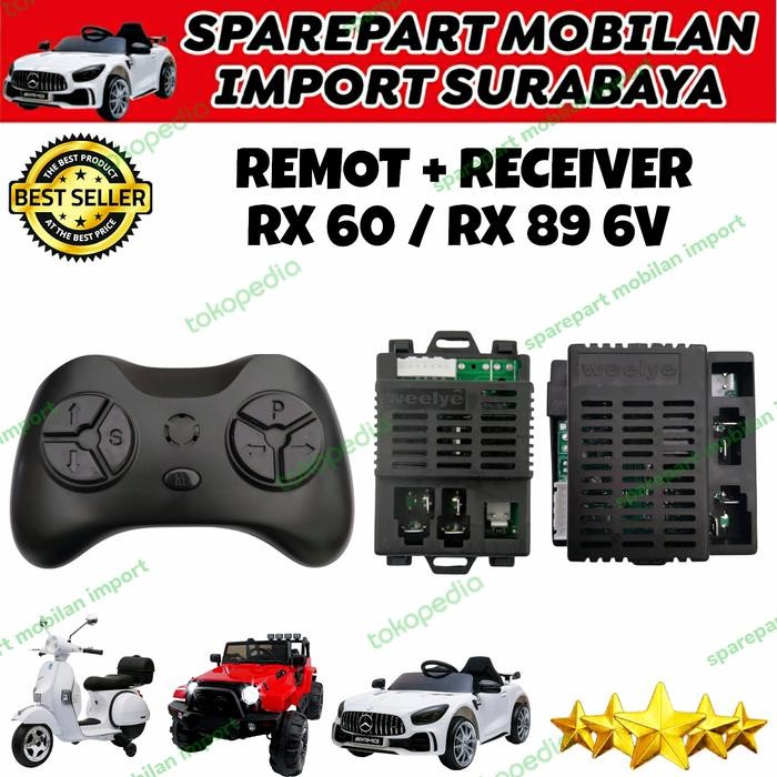 Stok Baru SPAREPART MOBILAN AKI ANAK 6 VOLT RX60 PMB LAMBRADO MESIN CONTROLLER