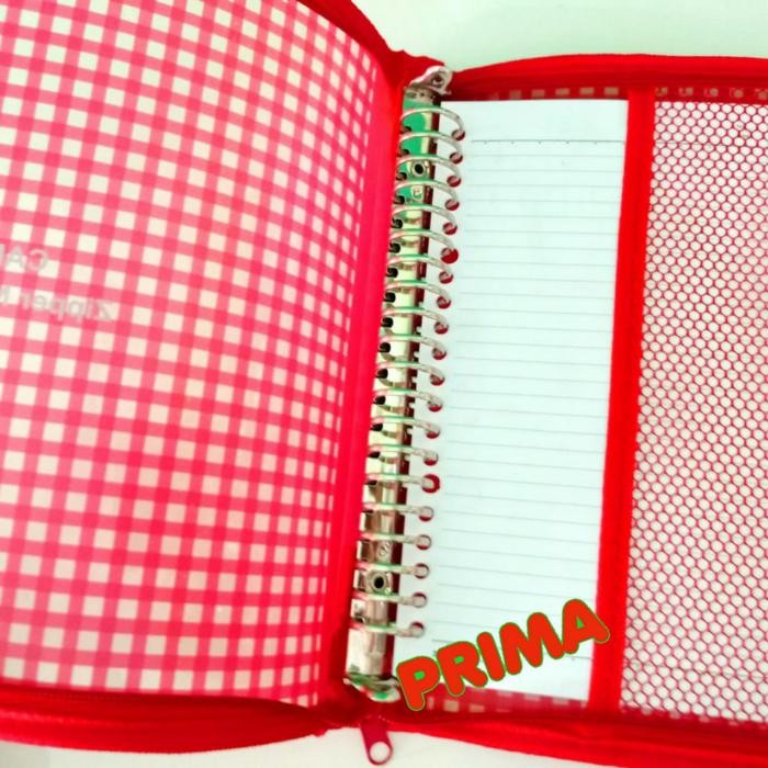 

ZIPPER BINDER A5 (BINDER DENGAN RESLITING) KODE 355