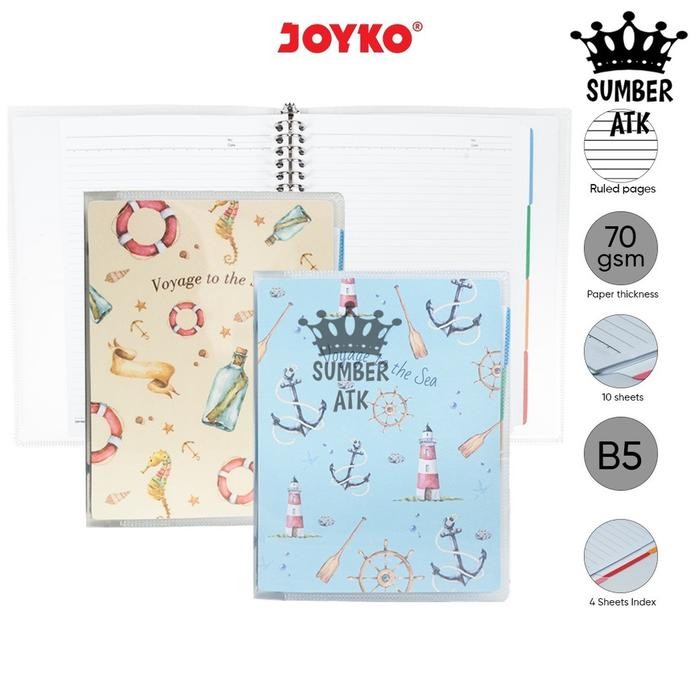 

BINDER NOTE B5 JOYKO B5-TSVY-146 KODE 207