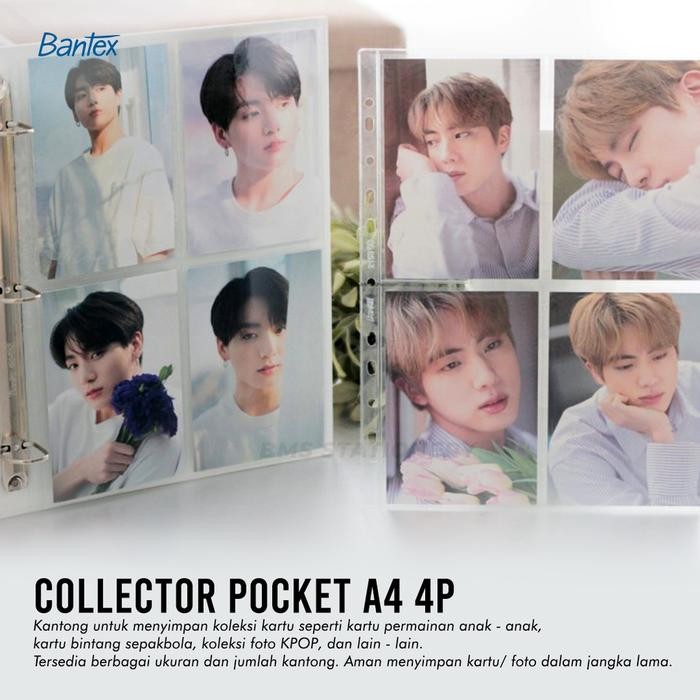 

BANTEX BINDER PHOTOCARD A4 3 RING KODE 1052
