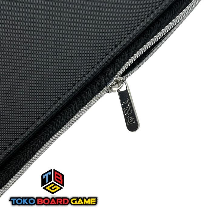 

PREMIUM LEATHER 9 POCKET ZIPPER PAGE BINDER 540 CARDS - CARD ALBUM - TOKO BOARD GAME KODE 1277