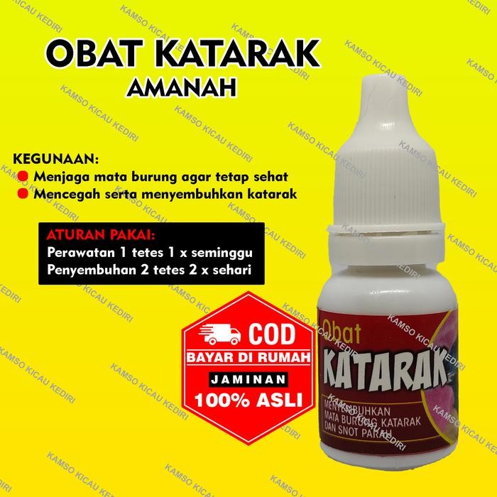 READY OBAT KATARAK AMANAH KATARAK PADA BURUNG