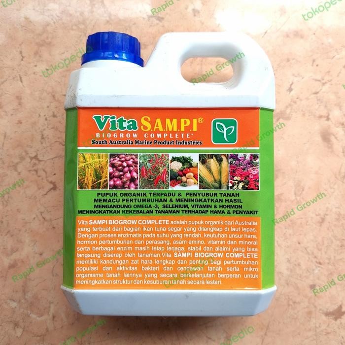 Pupuk Organik Cair Vita SAMPI ,1 L ex.Australia,ikan tuna, omega,dll Kode 1110