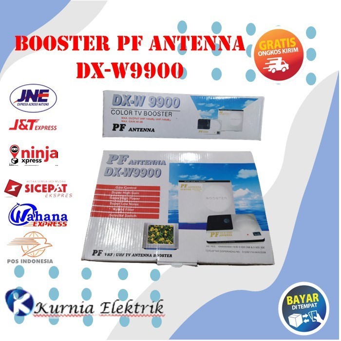 (Expert) Buster Antena TV Booster Penguat Sinyal Antenna TV PF DX