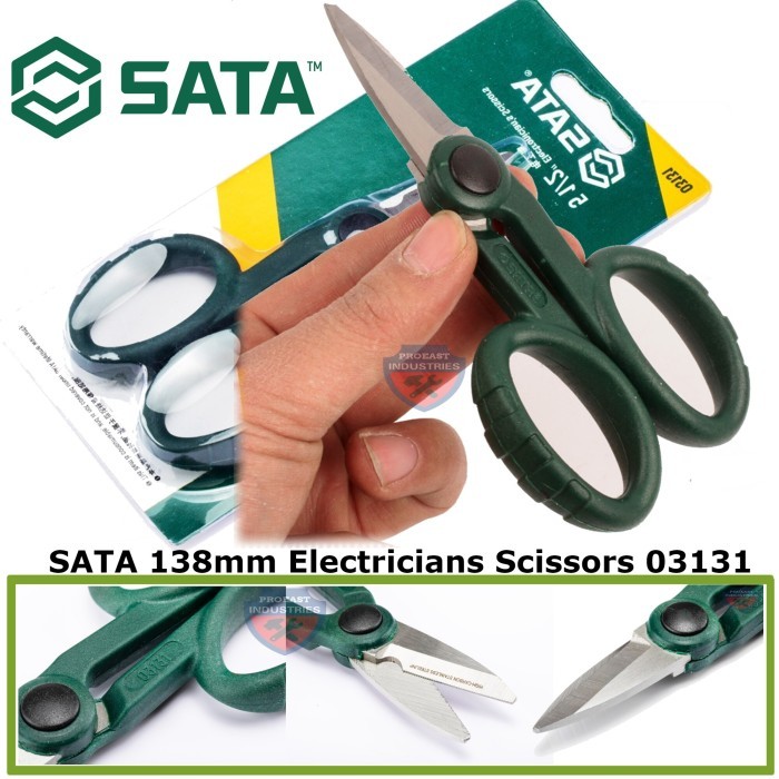 

Gunting 138mm 03131 SATATOOLS Electricians Scissors