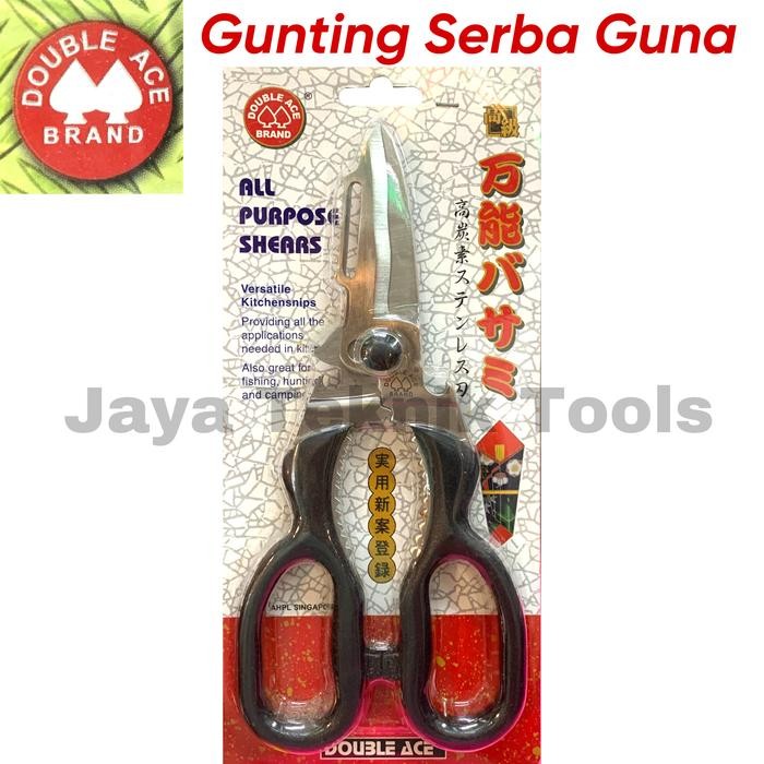 

Gunting Serbaguna Multi Puose Shears Double Ace Dapur Daging Seafood
