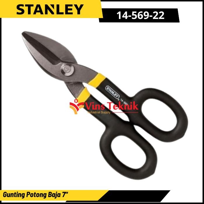 

Gunting Potong Baja Stanley 14-569-22 7" MaxSteel All-Puose Straht